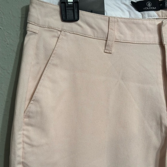 NWT Volcom  Pants Womens Sz 29 Fix Waist Slim Straight Regular Fit - Picture 12 of 15
